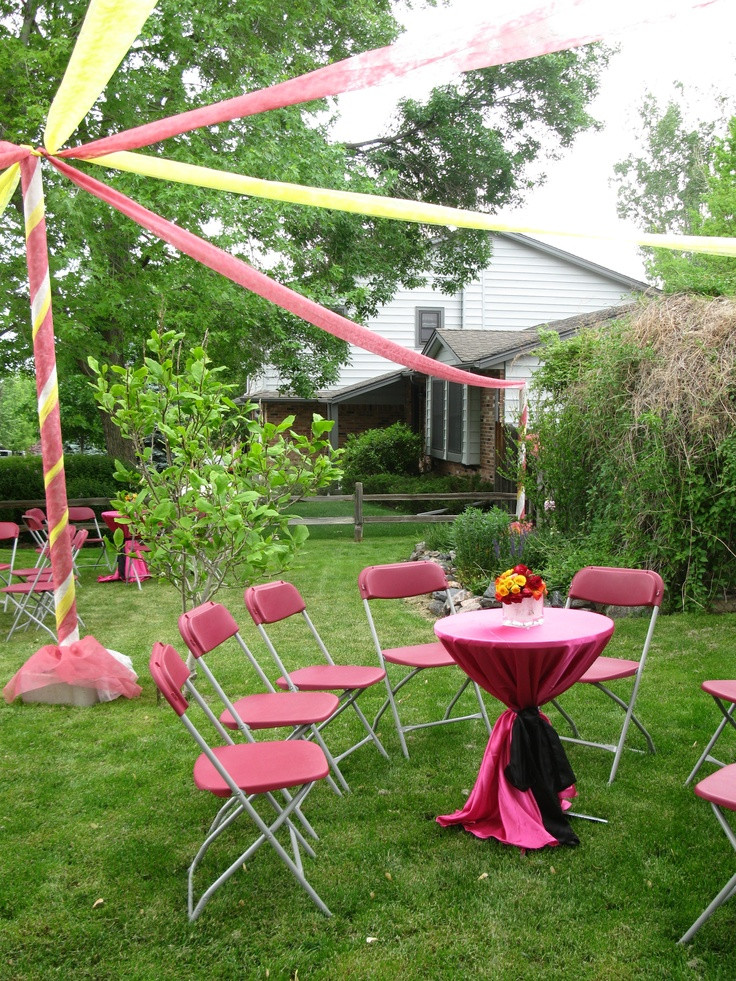 Graduation Party Ideas Backyard
 30 best Unique Buffets & Dessert Tables images on