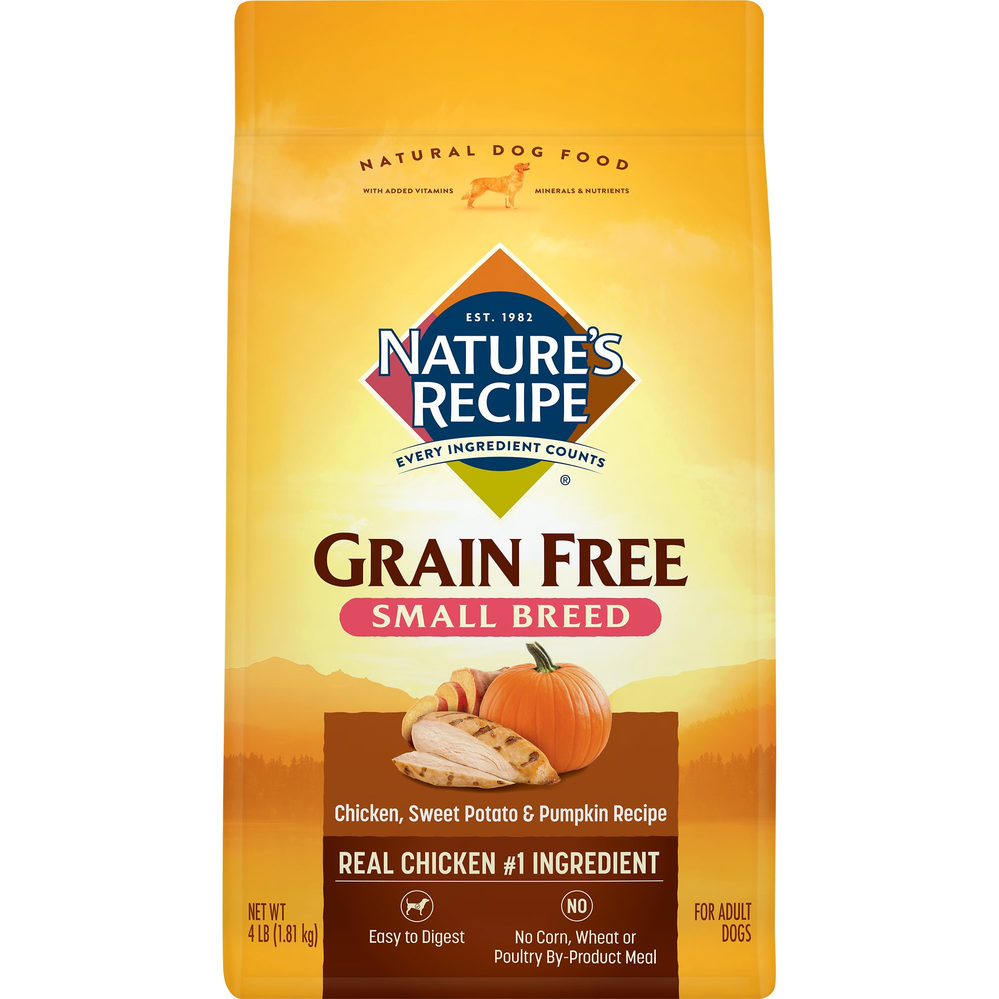 Grain Free Pumpkin Dog Treat Recipes
 Nature s Recipe Grain Free Chicken Sweet Potato & Pumpkin