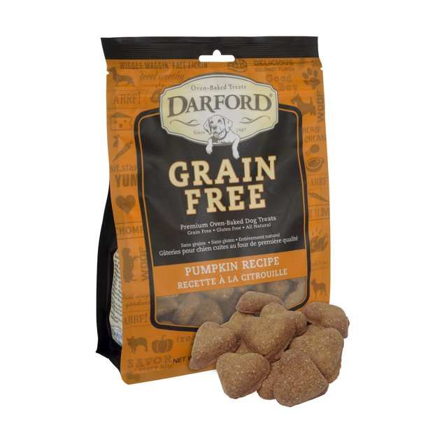 Grain Free Pumpkin Dog Treat Recipes
 Darford Grain Free Pumpkin Recipe Dog Treats 12 oz