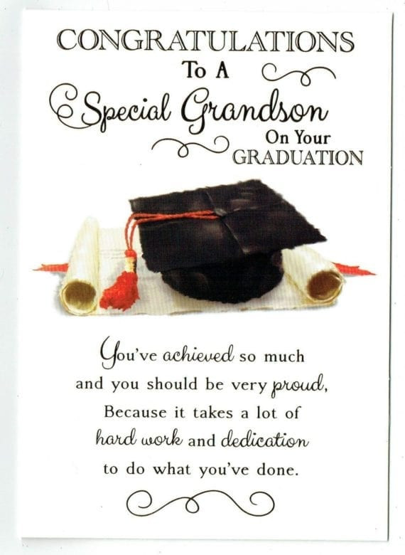 Granddaughter Graduation Quotes
 Granddaughter Graduation Card Grandson Graduation Card