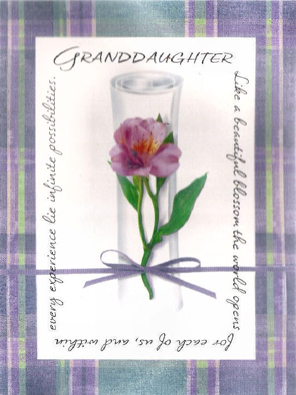 Granddaughter Graduation Quotes
 Granddaughter Graduation Card