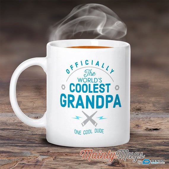 Grandpa Birthday Gifts
 Cool Grandpa Grandpa Mug Birthday Gift For Grandpa by