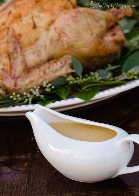 Gravy From Turkey Juice
 My quick and easy turkey gravy recipe using the drippings