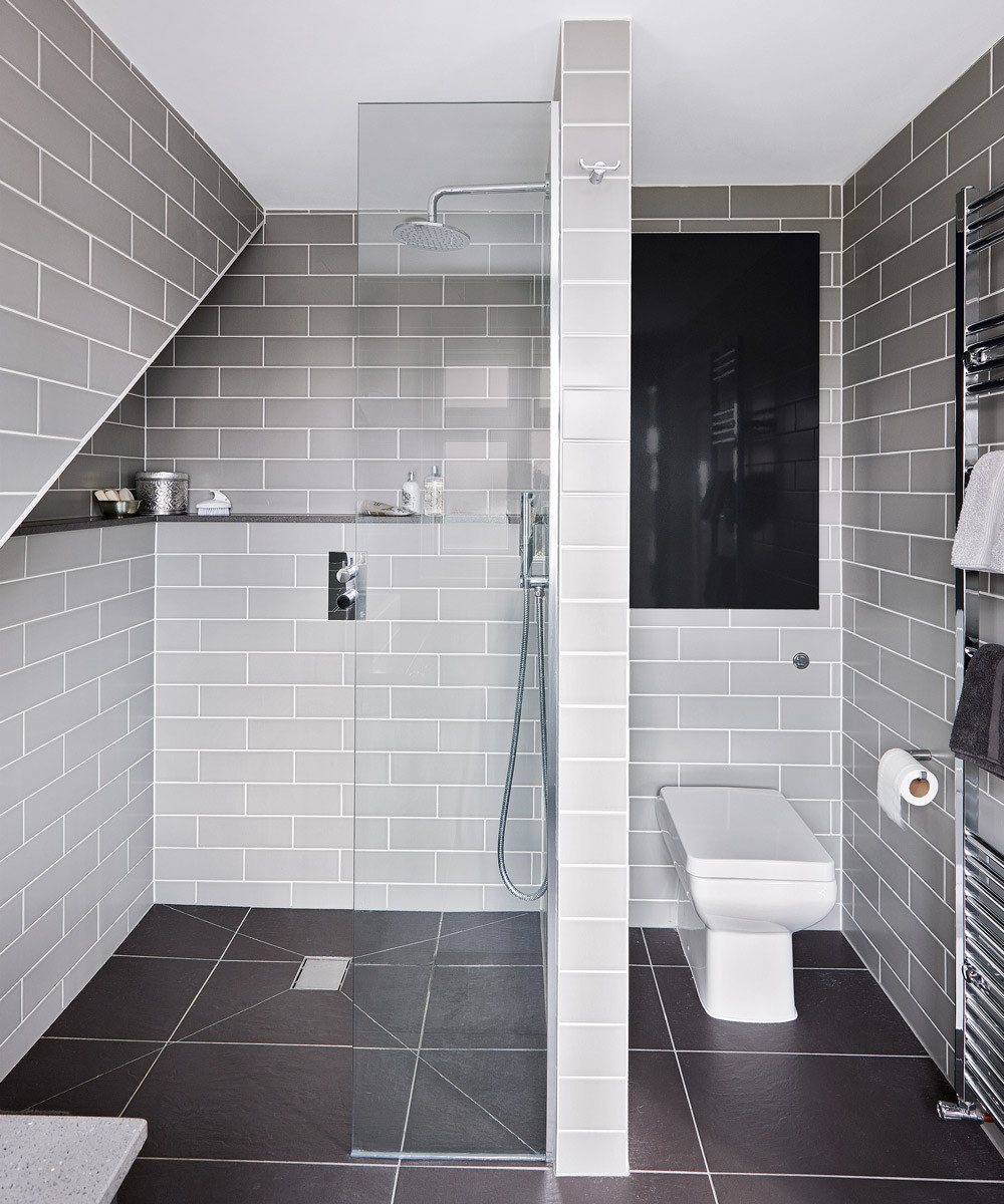 Gray Bathroom Tile Ideas
 Grey bathroom ideas – Grey bathroom ideas from pale greys