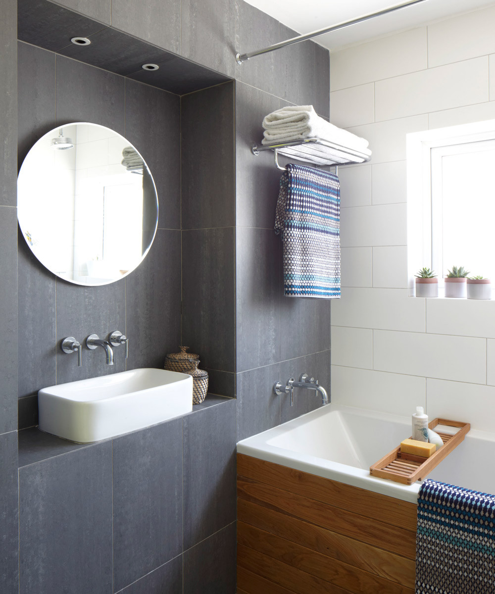 Gray Bathroom Walls
 Grey bathroom ideas – Grey bathroom ideas from pale greys