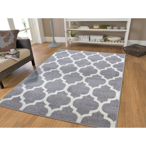 Gray Living Room Rugs
 Fashion Modern Gray Rugs Living Room Grey Area Rug