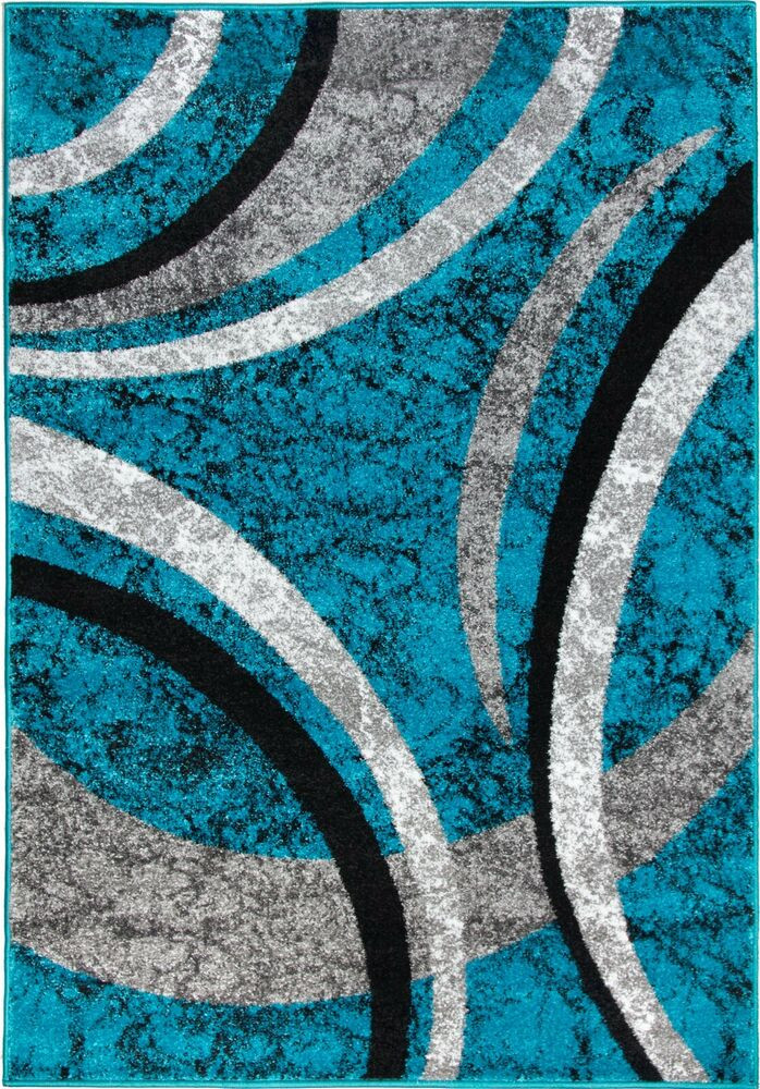 Gray Living Room Rugs
 Black Grey Silver Blue Rug Mat Carpet Abstract Living Room