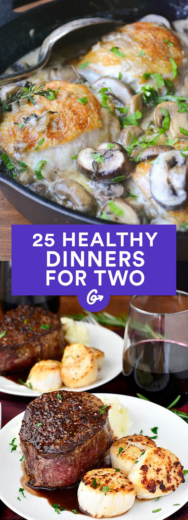 Great Dinners For Two
 Healthy Dinner Recipes for Two