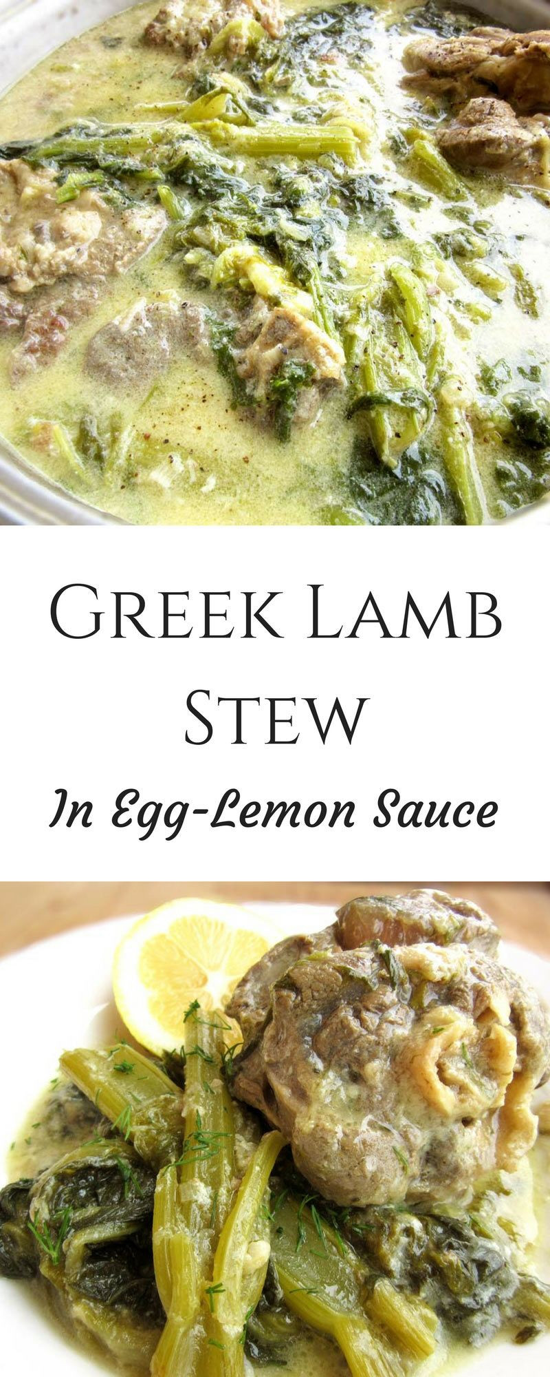 Greek Lamb Stew Recipe
 Greek Lamb Stew Recipe In Egg Lemon Sauce Arnaki Fricase