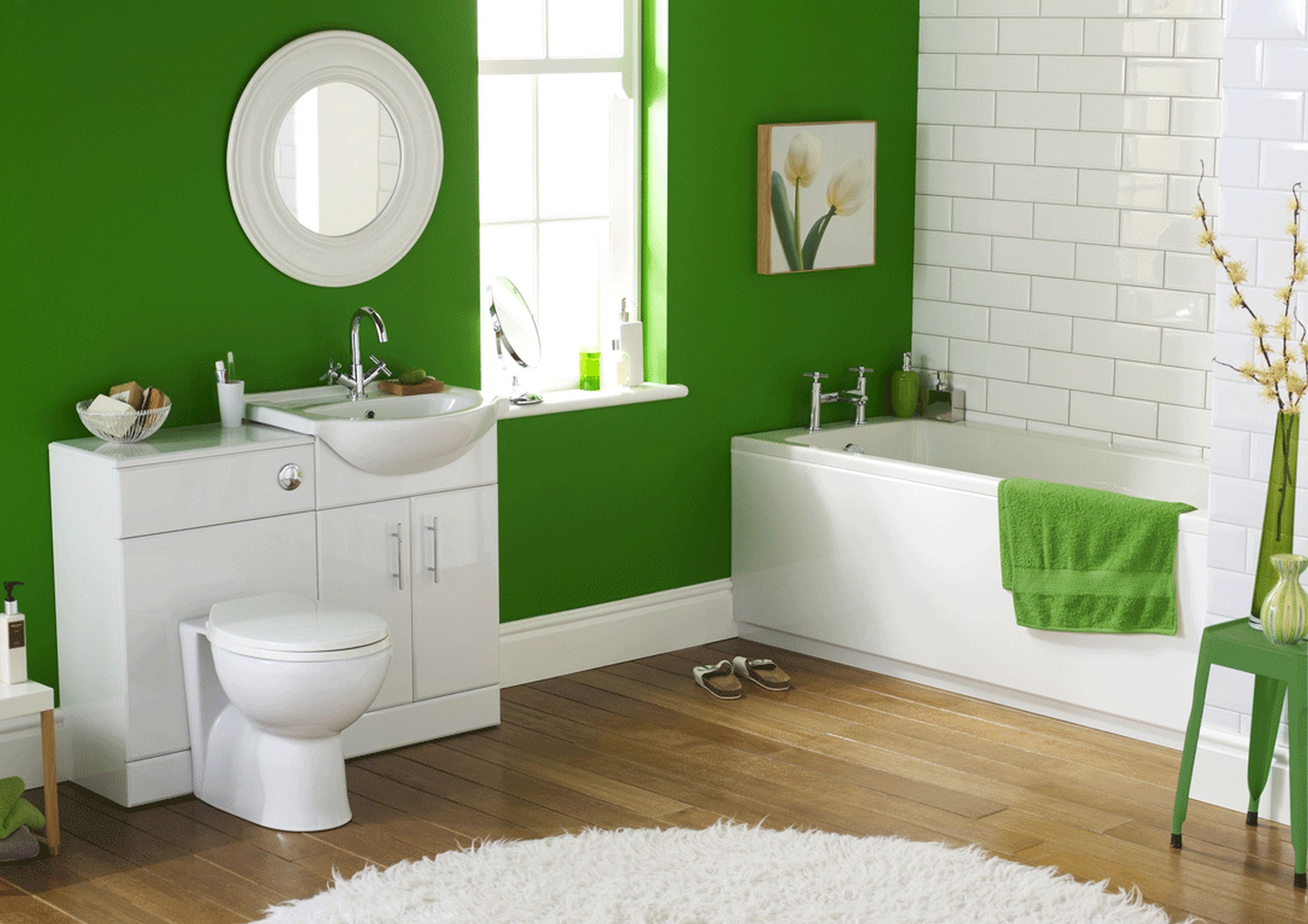 Green Bathroom Paint
 Bathroom Décor Ideas From Tub To Colors MidCityEast