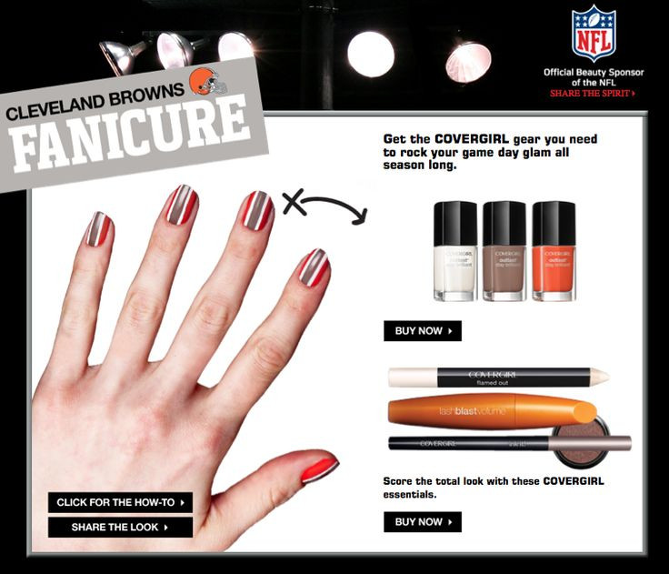 Green Bay Packers Nail Designs
 Cover Girl NFL Fanicure