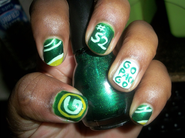 Green Bay Packers Nail Designs
 The Best Green Bay Packers Nail Designs – Home Family