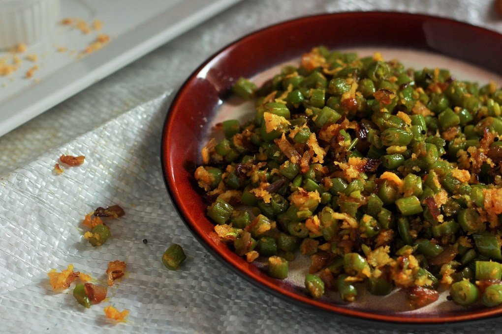 Green Bean Recipes Indian
 South Indian Green Beans Poriyal Recipe Fas Kitchen