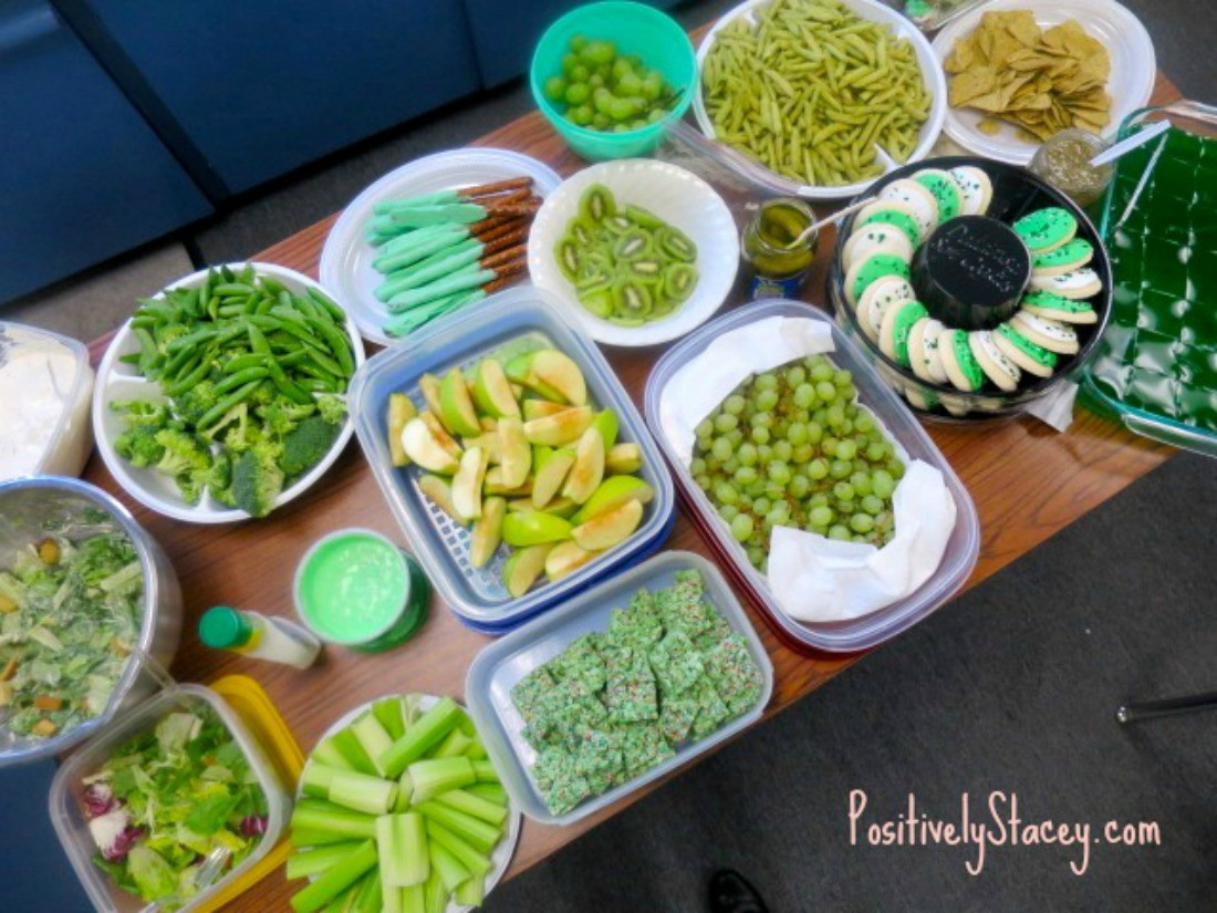 Green Food For St Patrick's Day
 A St Patrick s Day Green Potluck in the Classroom