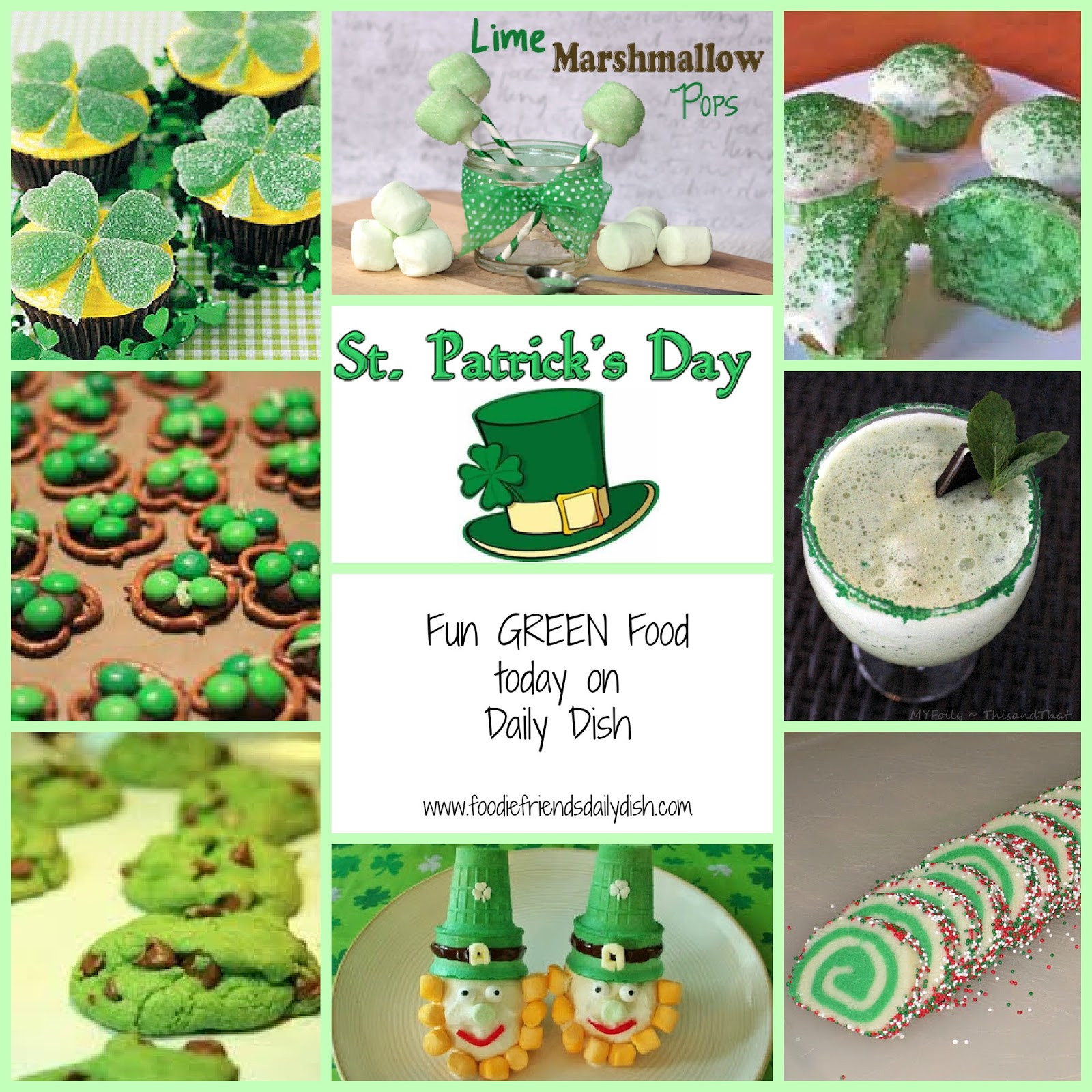 Green Food For St Patrick's Day
 St Patrick s Day Green Food Walking Sunshine Recipes