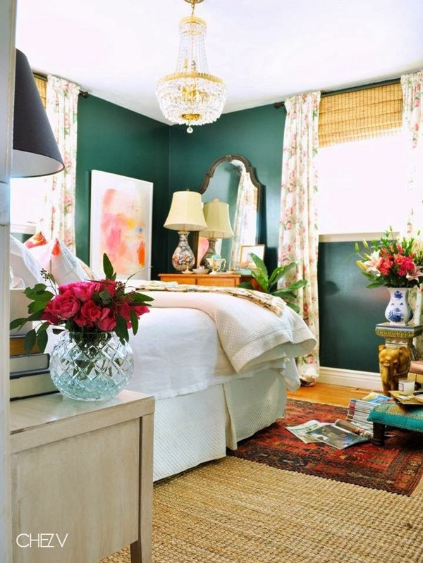 Green Walls Bedroom
 Design Planning Dark Green Walls Emily A Clark