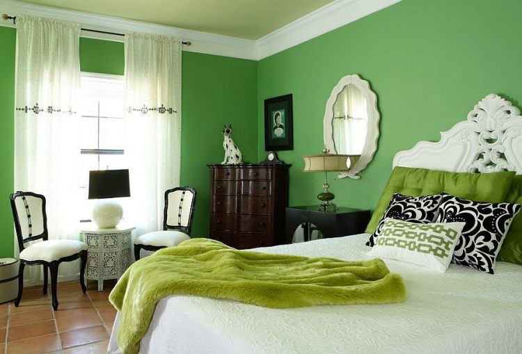 Green Walls Bedroom
 10 Beautiful Master Bedrooms with Green Walls