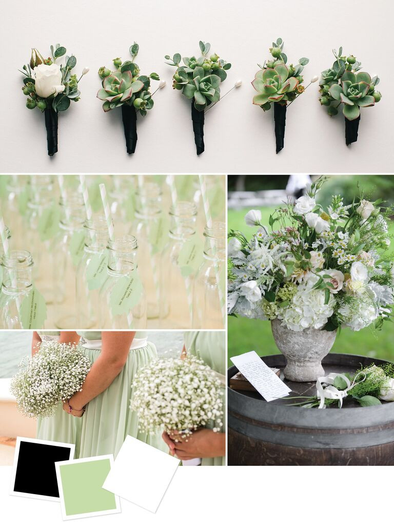 Green Wedding Colors
 15 Wedding Color bination Ideas for Every Season