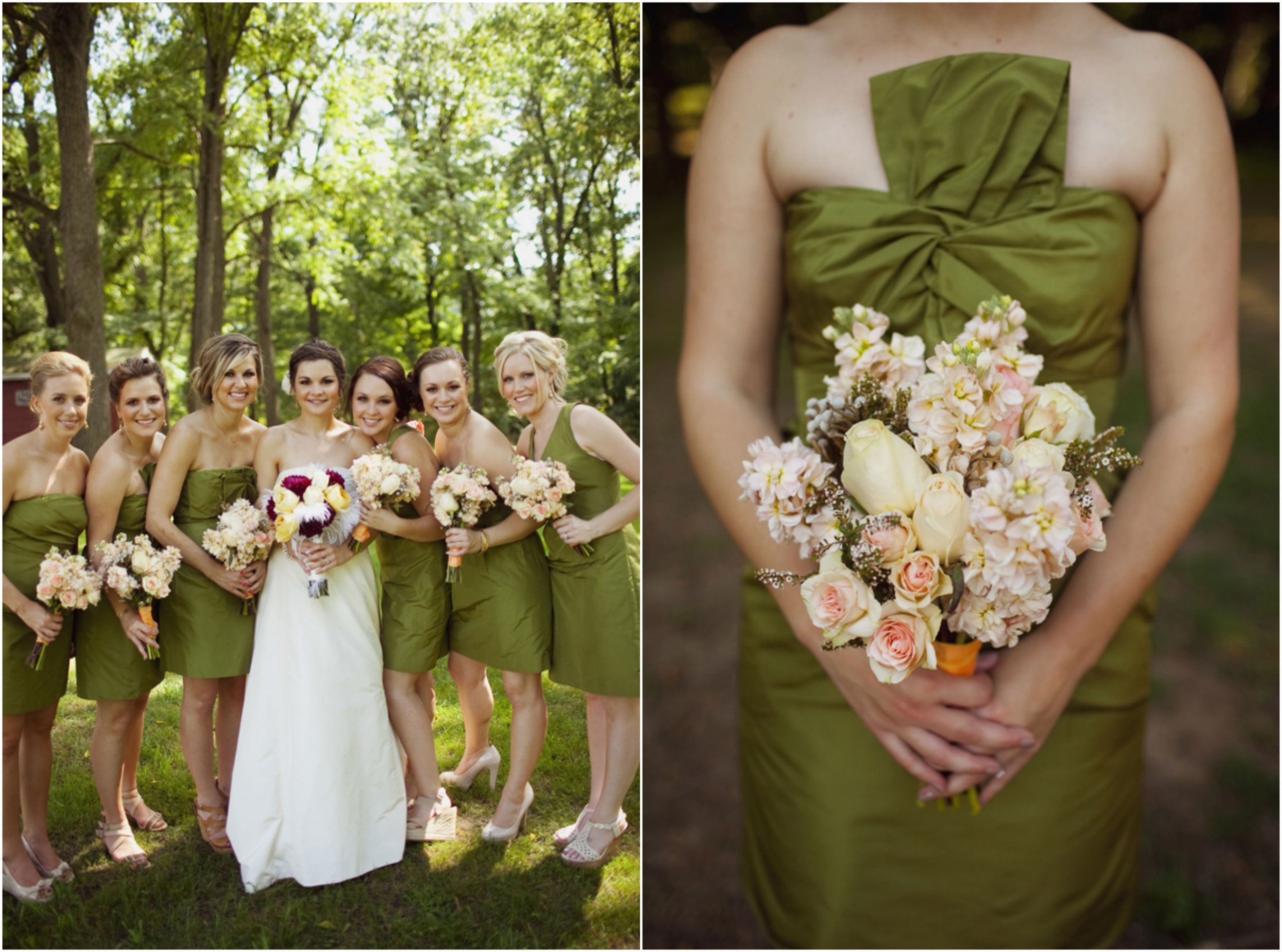 Green Wedding Colors
 Rustic Wedding At Historic Bowens Mills Rustic Wedding Chic