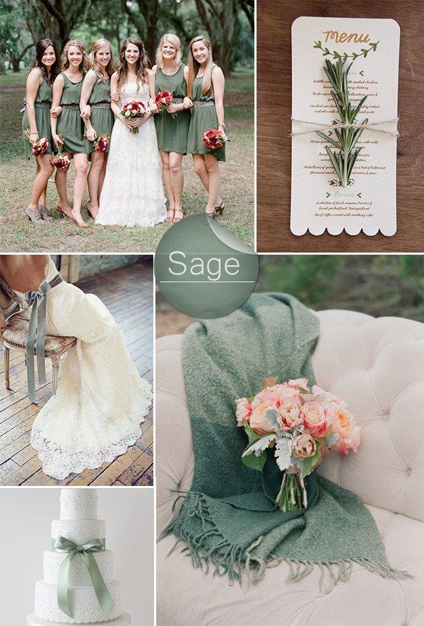 Green Wedding Colors
 Shades of Green Wedding Color Ideas and Wedding