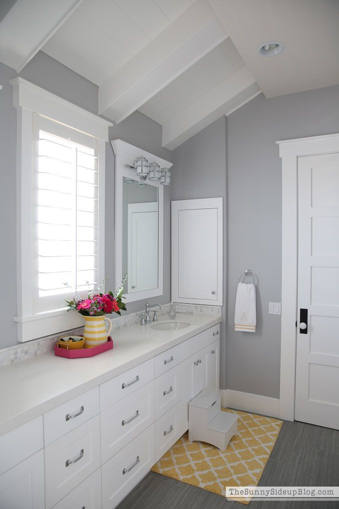 Grey Paint Colors For Bathroom
 My Favorite Gray Paint and all paint colors throughout