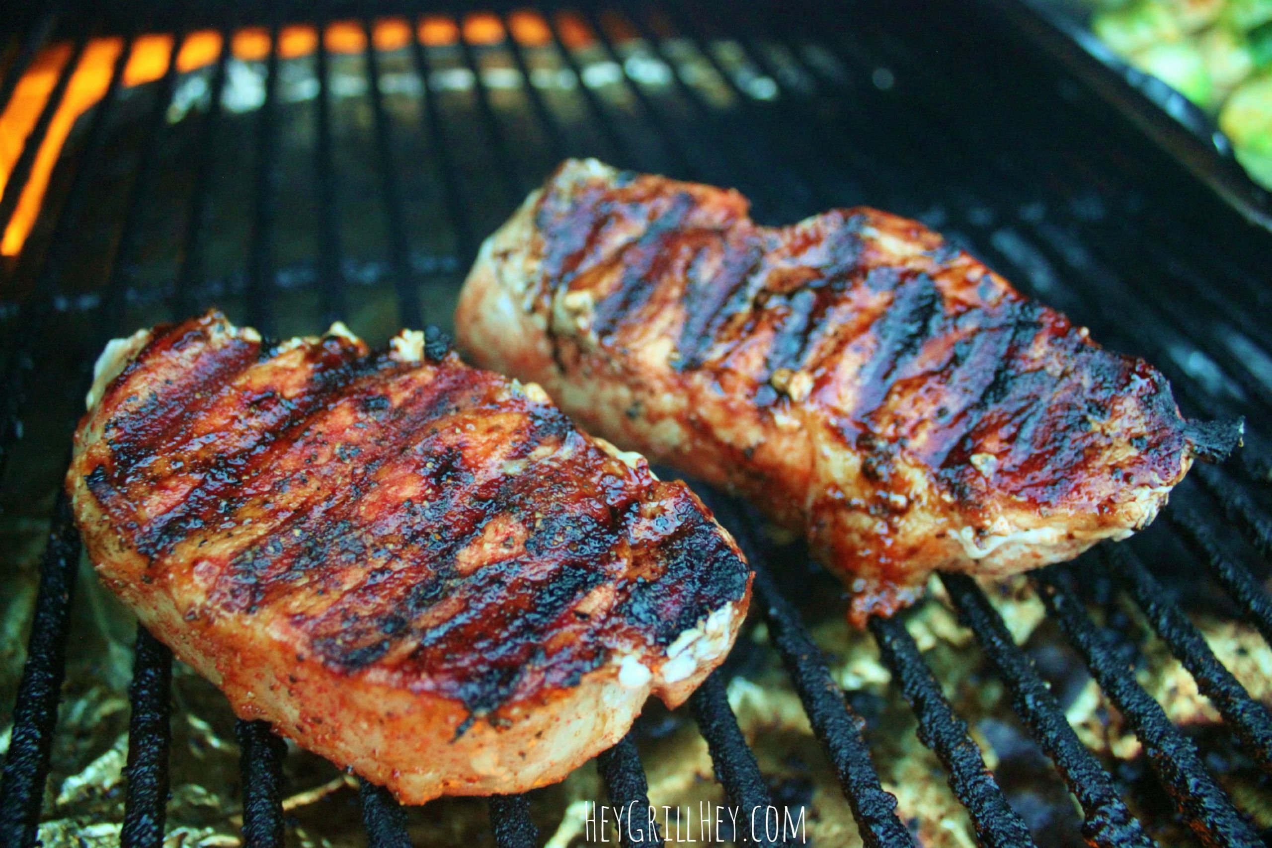 Grill Pork Chops
 Simple Grilled Pork Chops with "Secret" Sweet Rub