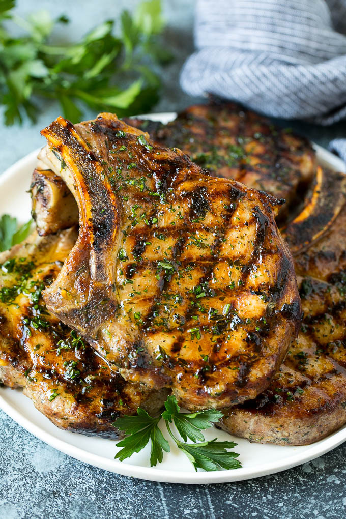 Grill Pork Chops
 Grilled Pork Chops Dinner at the Zoo