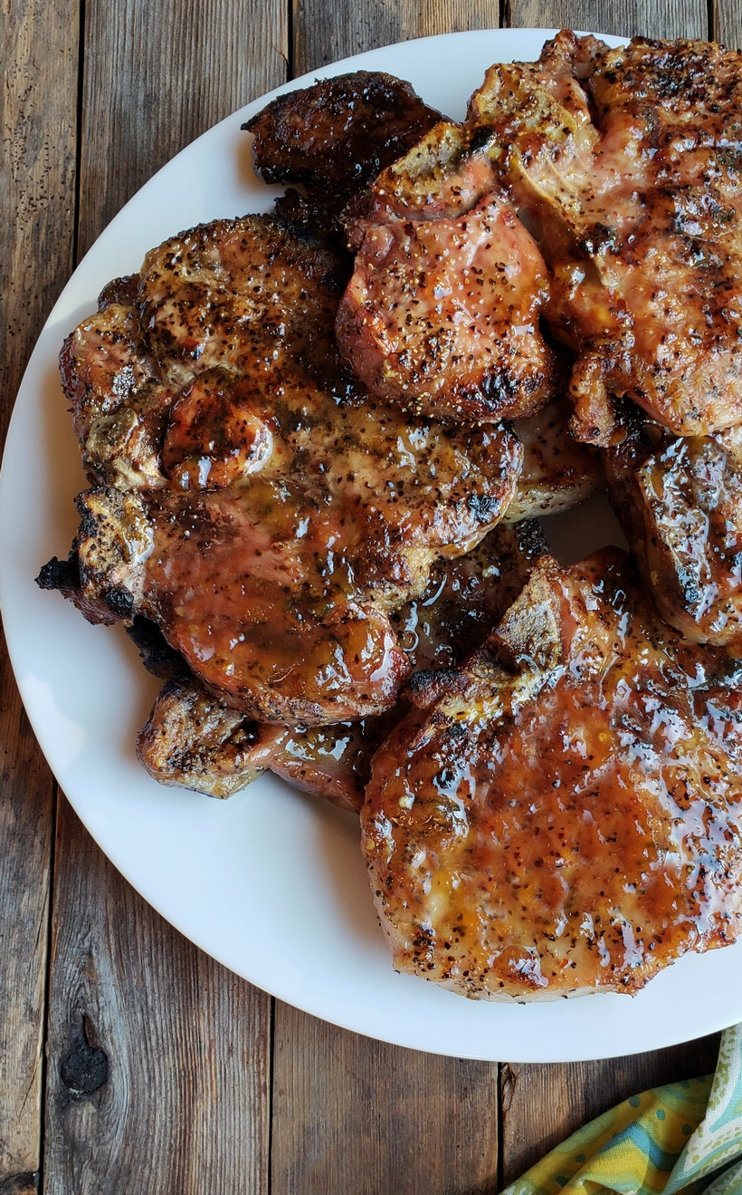 Grill Pork Chops
 Juicy Grilled Pork Chops with Spicy Peach Glaze VIDEO