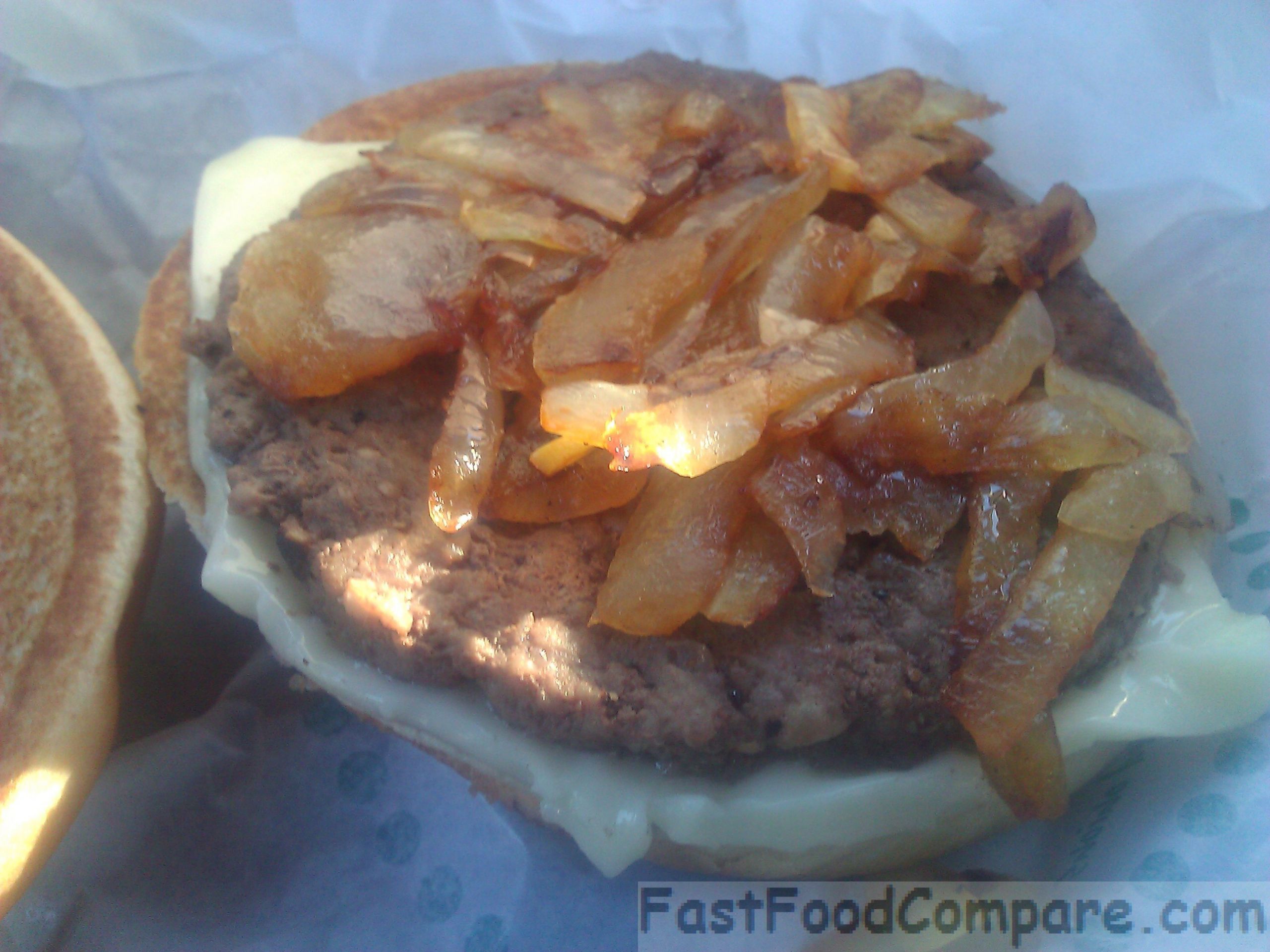 Grilled Onion Cheddar Burger
 Review of McDonald s Grilled ion Cheddar Burger Fast