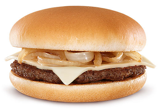 Grilled Onion Cheddar Burger
 Reality Check Grilled ion Cheddar Burger from McDonald