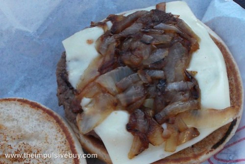 Grilled Onion Cheddar Burger
 REVIEW McDonald’s Grilled ion Cheddar Burger – The