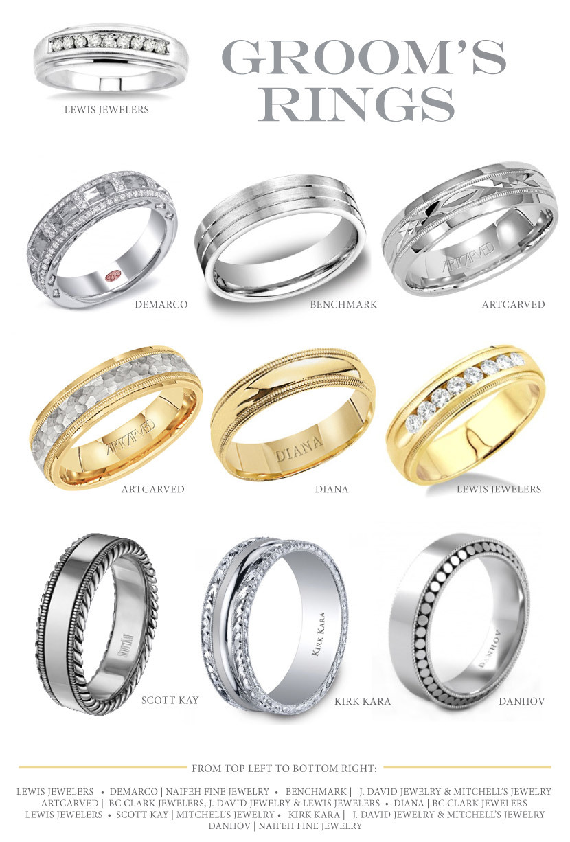 Grooms Wedding Ring
 Gorgeous Groom s Rings