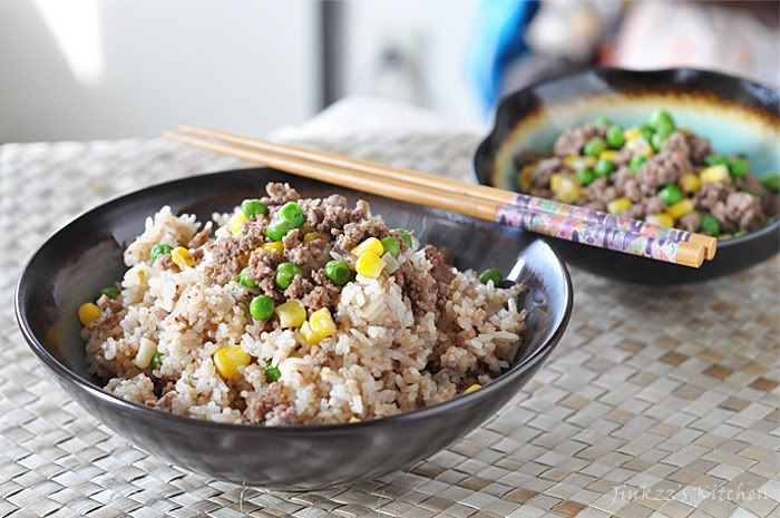 Ground Beef Fried Rice
 Wel e to Jinkzz s Kitchen Ground Beef Fried Rice