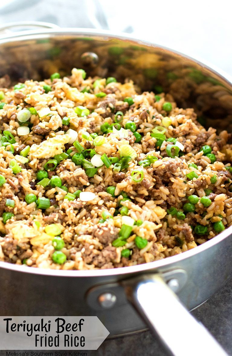 Ground Beef Fried Rice
 31 Quick Ground Beef Recipes easy family friendly