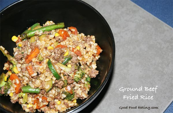 Ground Beef Fried Rice
 Daily Meal Plan Days 4 6