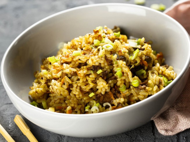 Ground Beef Fried Rice
 Ground Beef Fried Rice Recipe from CDKitchen