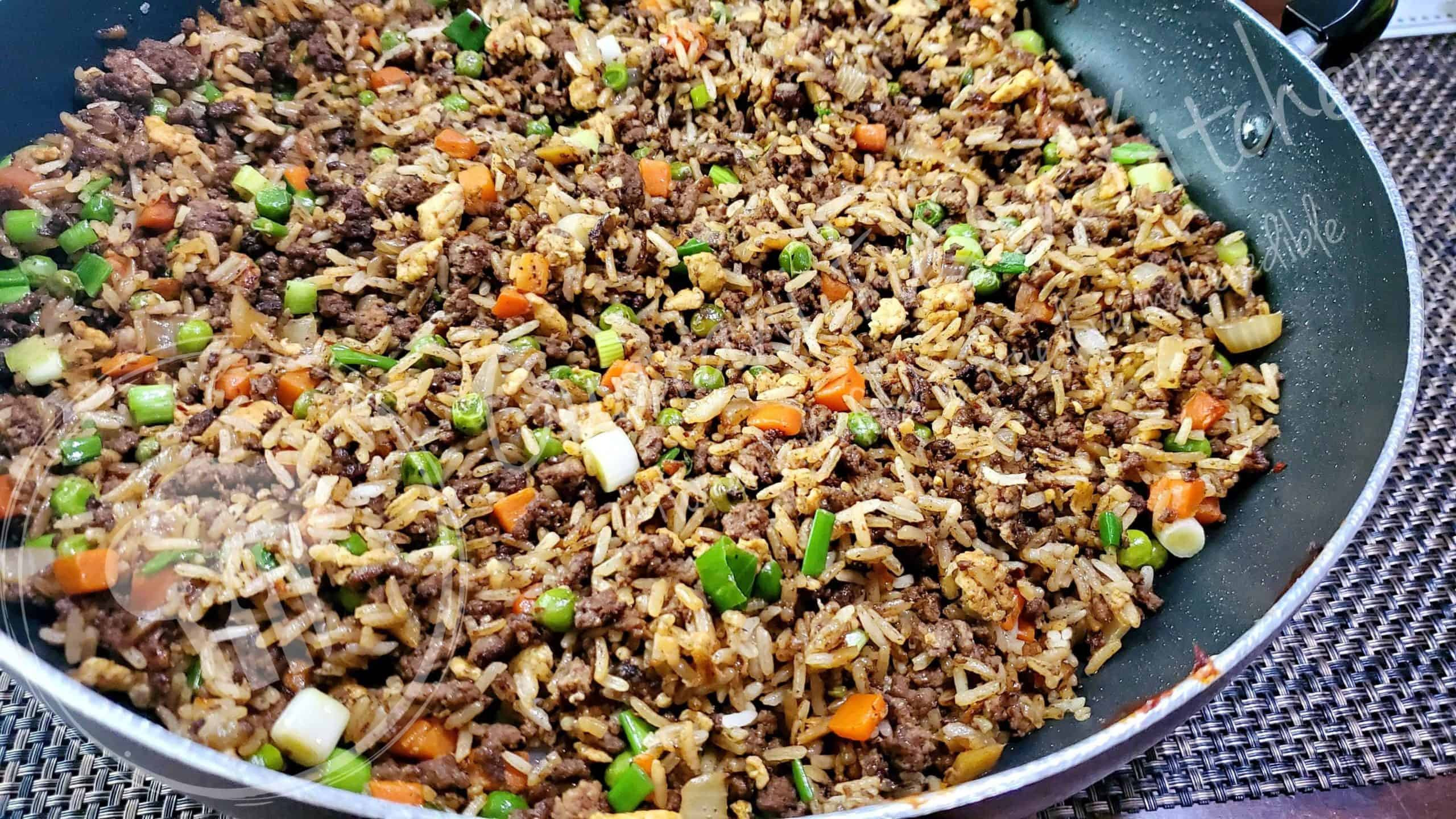 Ground Beef Fried Rice
 Quick Easy And Deliciuos Ground Beef Fried Rice