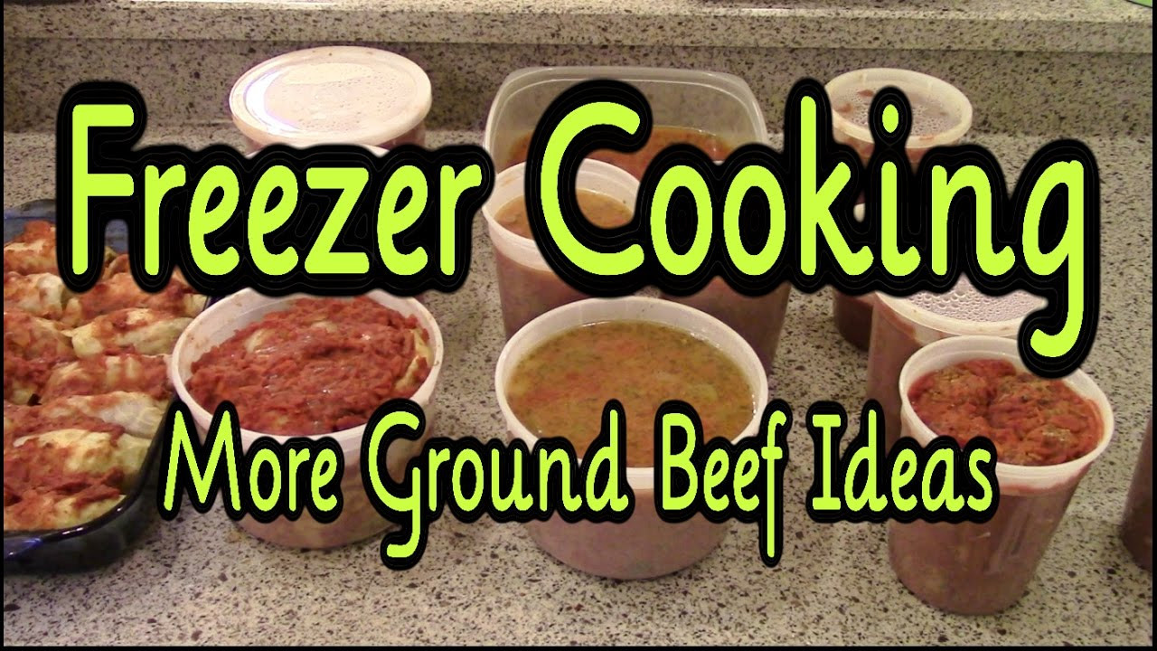 Ground Beef In Freezer
 Freezer Cooking More Ground Beef Freezer Meals