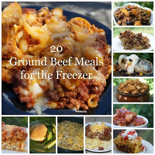 Ground Beef In Freezer
 In the Kitchen with Jenny 20 Ground Beef Meals for the