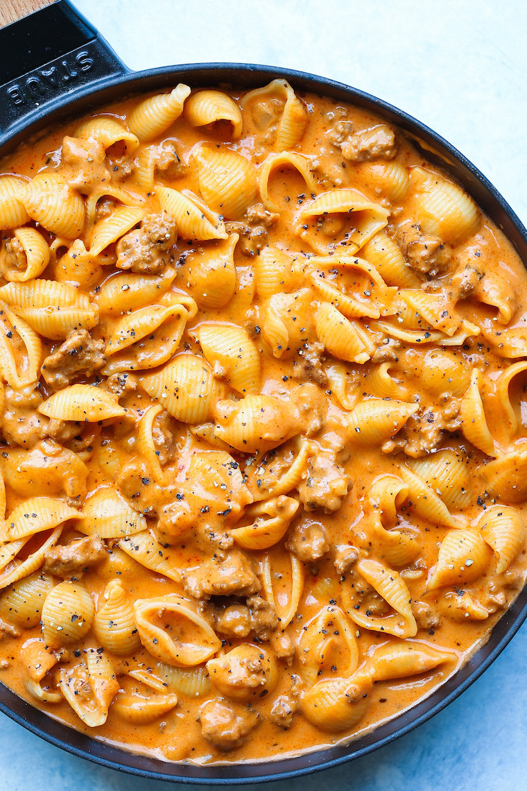 Ground Beef Pasta Recipes No Tomato Sauce
 Ground Beef Pasta Recipes No Tomato Sauce