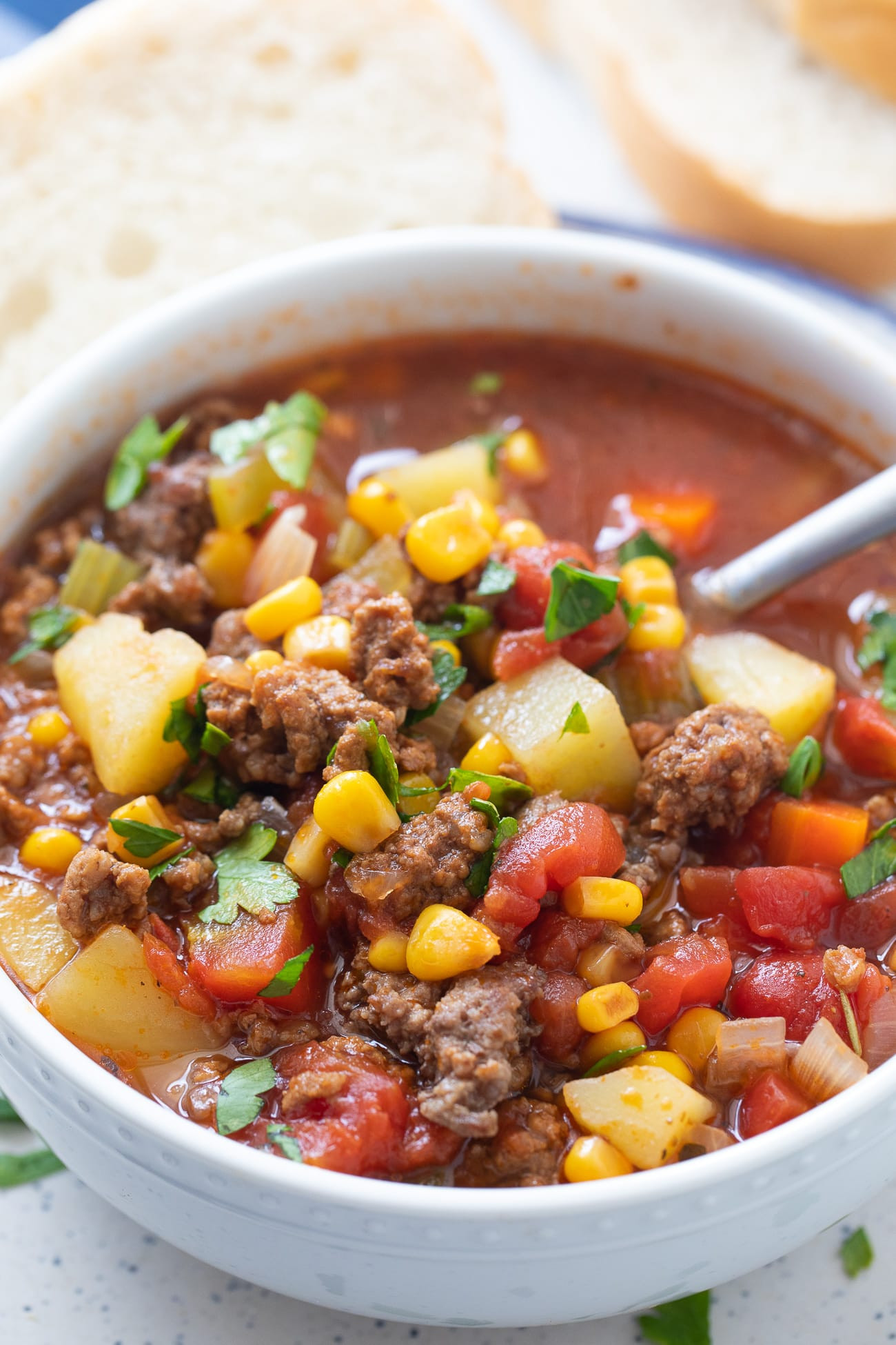 Ground Beef Vegetable Recipes
 Easy Hamburger Soup Recipe Ground Beef and Ve able Soup