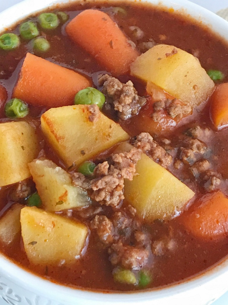 Ground Beef Vegetable Recipes
 Slow Cooker Hearty Ground Beef Stew To her as Family