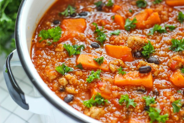 Ground Chicken Chili Slow Cooker
 Slow Cooker Ground Chicken and Sweet Potato Chili