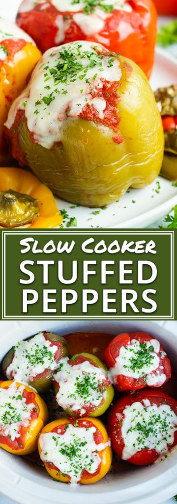 Ground Turkey Crock Pot Recipes
 Crock Pot Stuffed Peppers Recipe with Ground Turkey and Rice