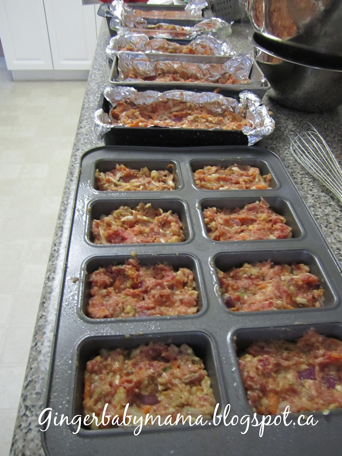 Ground Turkey Freezer Meals
 GingerBabyMama Turkey Meatloaf Freezer Meal