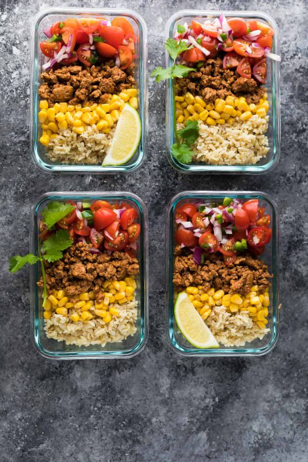 Ground Turkey Meal Prep Recipe
 15 healthy ground turkey meal prep bowls My Mommy Style