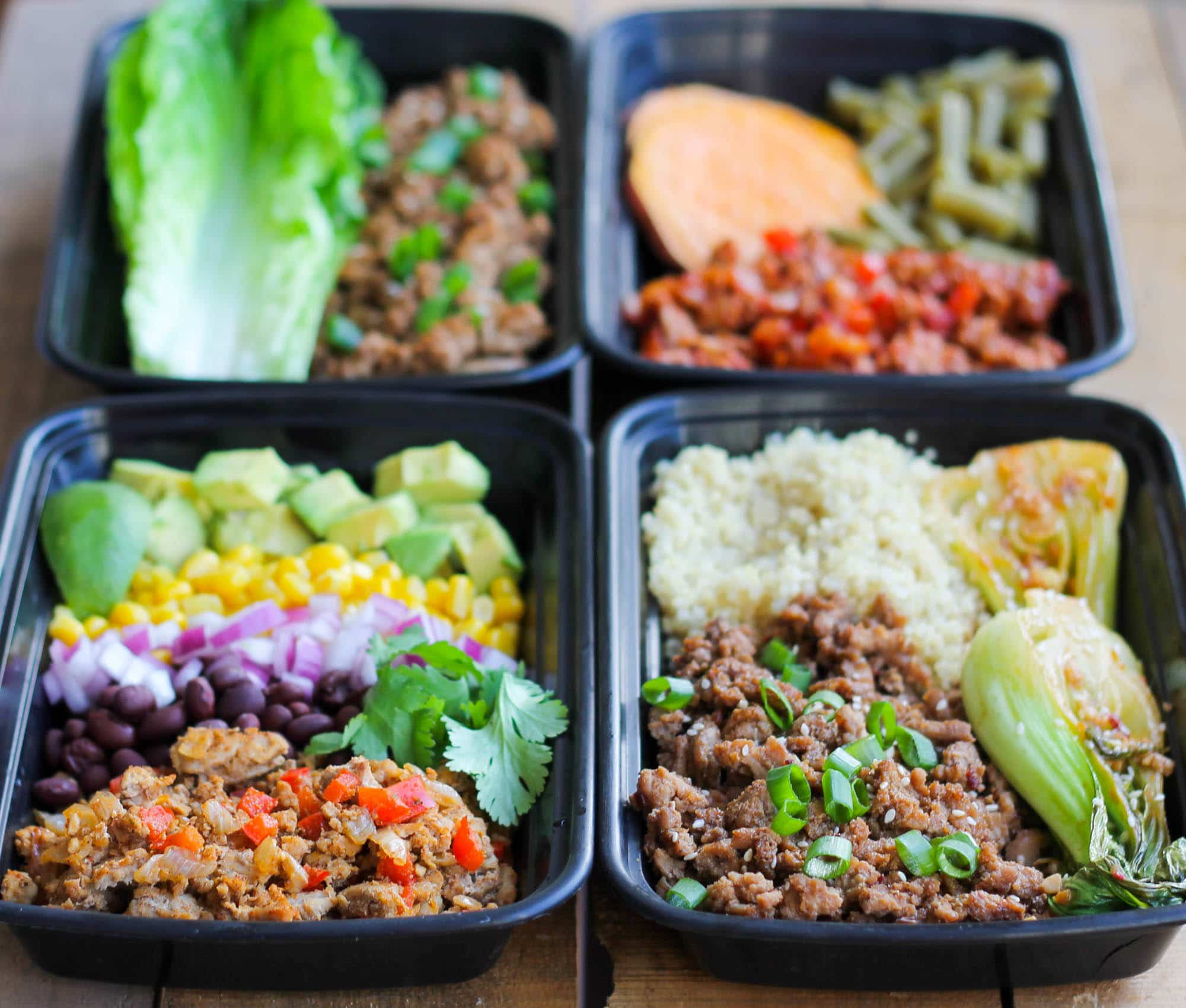 Ground Turkey Meal Prep Recipe
 Easy Ground Turkey Meal Prep Bowls 4 Ways Smile Sandwich