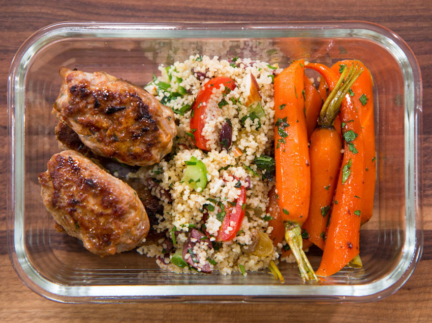 Ground Turkey Meal Prep Recipe
 Ground Turkey Kefta & Honey Glazed Carrots Meal Prep