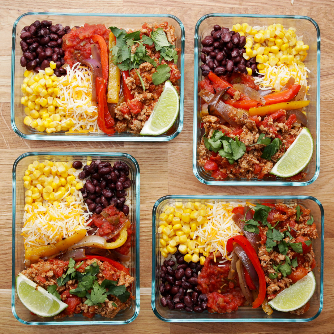 Ground Turkey Meal Prep Recipe
 Weekday Meal Prep Turkey Taco Bowls Recipe by Tasty