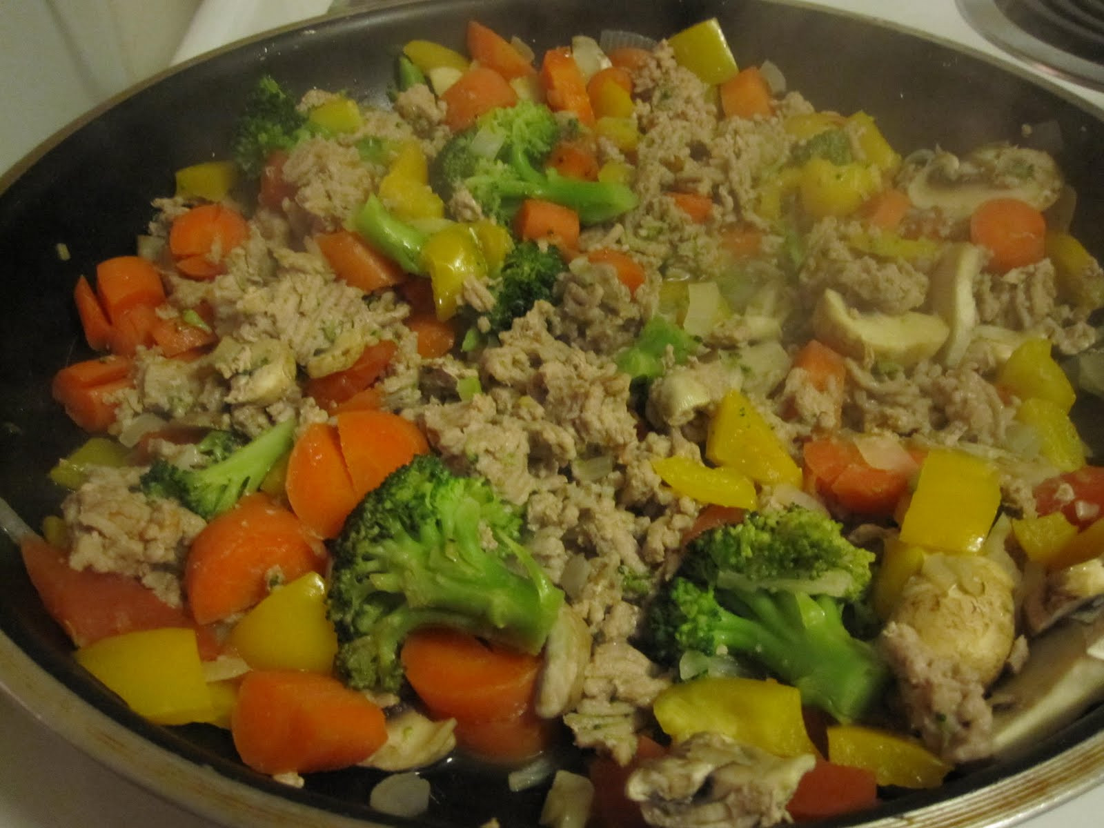 Ground Turkey Stir Fry
 The Food Frontier Ground Turkey Stir Fry